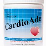 One jar of CardioAde® provides one person with a 30-day supply at the Pauling recommended therapeutic dosage (5,000 mg), or two people with a one-month supply at Pauling's suggested preventive dosage (2,500 mg).

Retail Price $68.57 each
Monthly Autoship Price $47.99 each
Wholesale 6 Jar Price $46.2